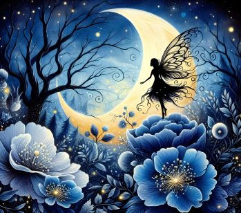 Counted Cross Stitch - Fairies Forest Fantasy - Digital Download PDF download file (Copy) Charlie's Official Store