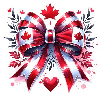 Counted Cross Stitch - Canadian Bow - Digital Download PDF download file (Copy) Charlie's Official Store