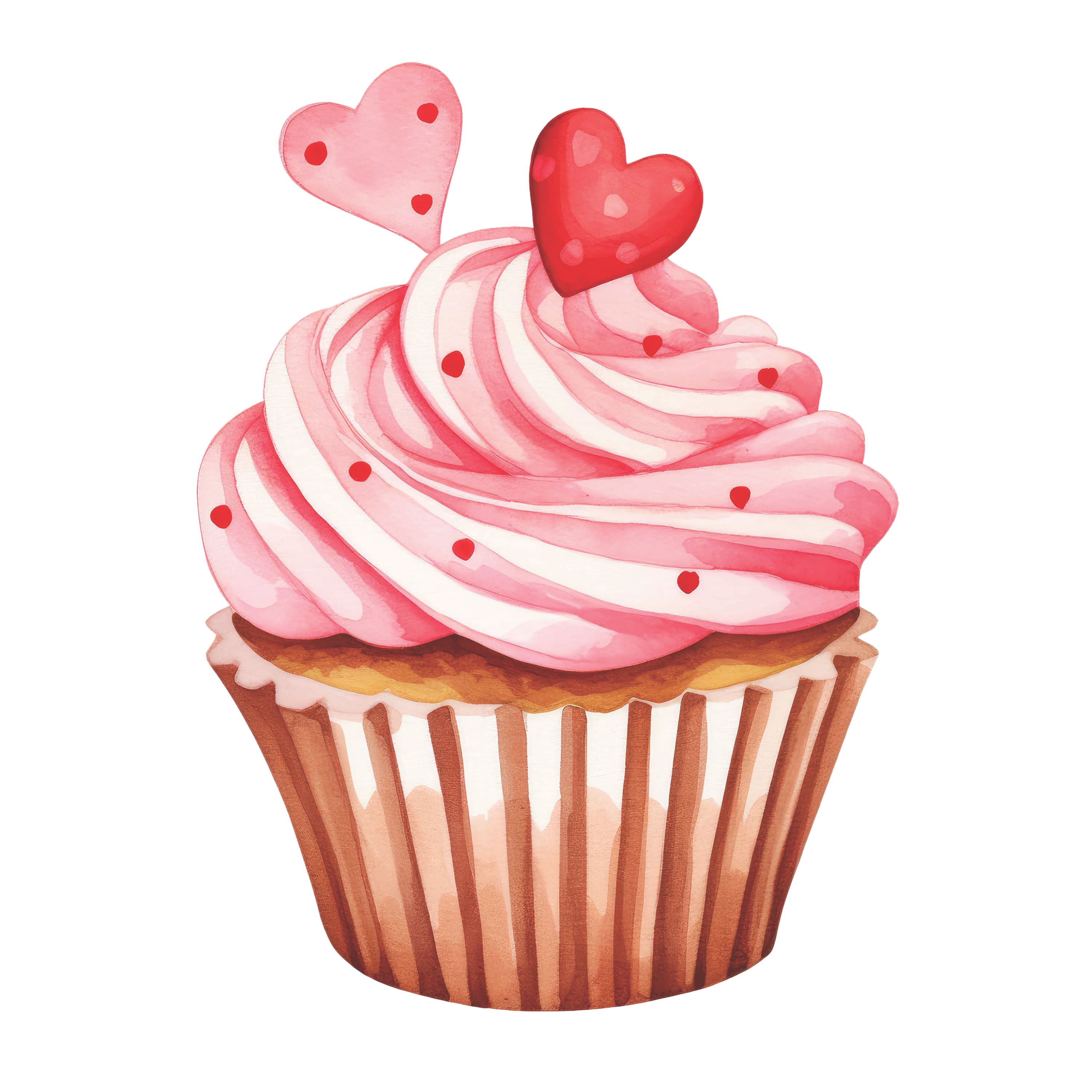 Counted Cross Stitch - Valentine Cupcake - Partial Coverage Digital Download PDF File (Copy) Charlie's Official Store