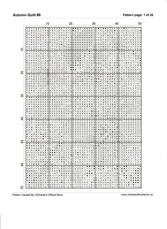 Counted Cross-Stitch Cute Halloween Witch - 1 Full Coverage Digital Download PDF File Charlie's Official Store