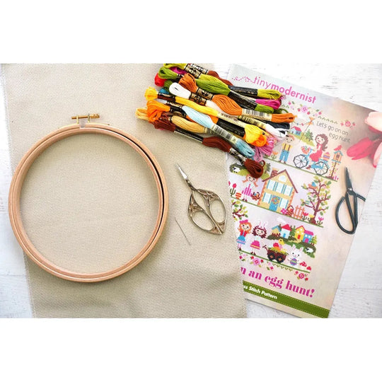 Counted Cross Stitch - Floral Background - Digital Downlod PDF (Copy) Charlie's Official Store