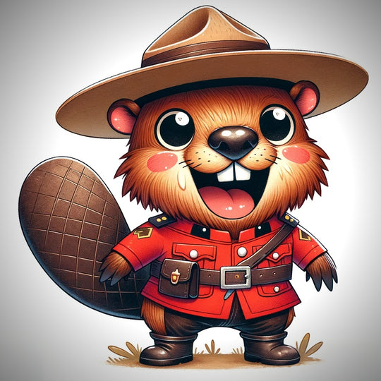 Counted Cross Stitch - Maple The Canadian Mountie - Digital Download PDF download file