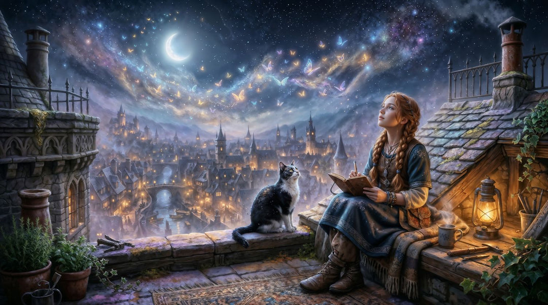 Counted Cross Stitch - Writting To The Stars - Digital Download PDF File Charlie's Official Store