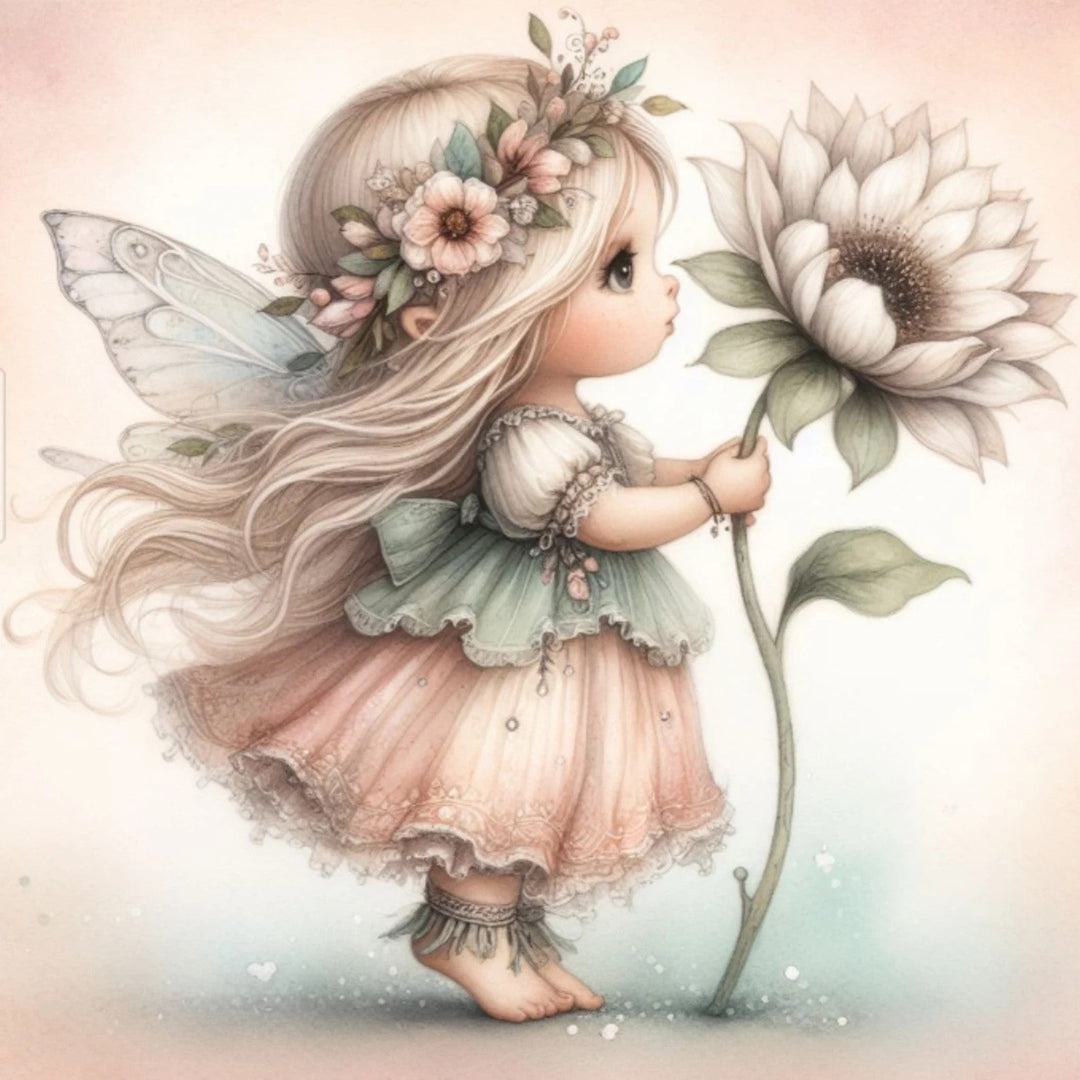 Counted Cross Stitch - Boho Fairy #2 - Digital Download PDF File (Copy) Charlie's Official Store