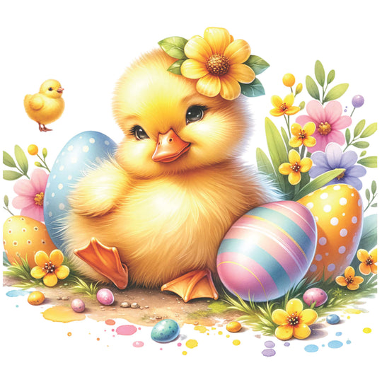 Counted Cross Stitch - Cute Baby Duck #22 - Digital Download PDF download file
