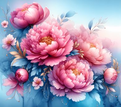 Counted Cross Stitch - Floral Background - Digital Downlod PDF (Copy) Charlie's Official Store