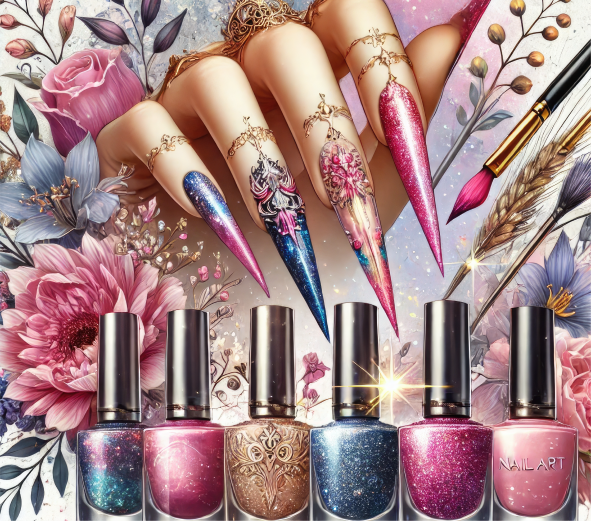 Counted Cross Stitch - Nail Polish Art Tools - Digital Download PDF File (Copy) Charlie's Official Store