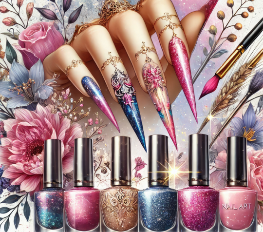 Counted Cross Stitch - Nail Polish Art Tools - Digital Download PDF File (Copy) Charlie's Official Store