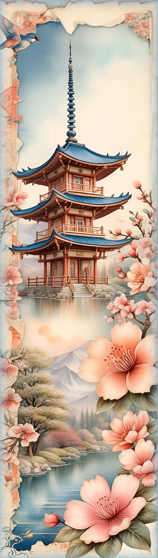 Counted Cross Stitch - Japan's Infamous Landscapes - Digital Download PDF Files