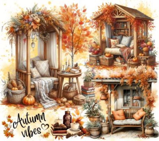 Counted Cross Stitch - Autumn Vibes - Digital Downlod PDF (Copy) Charlie's Official Store