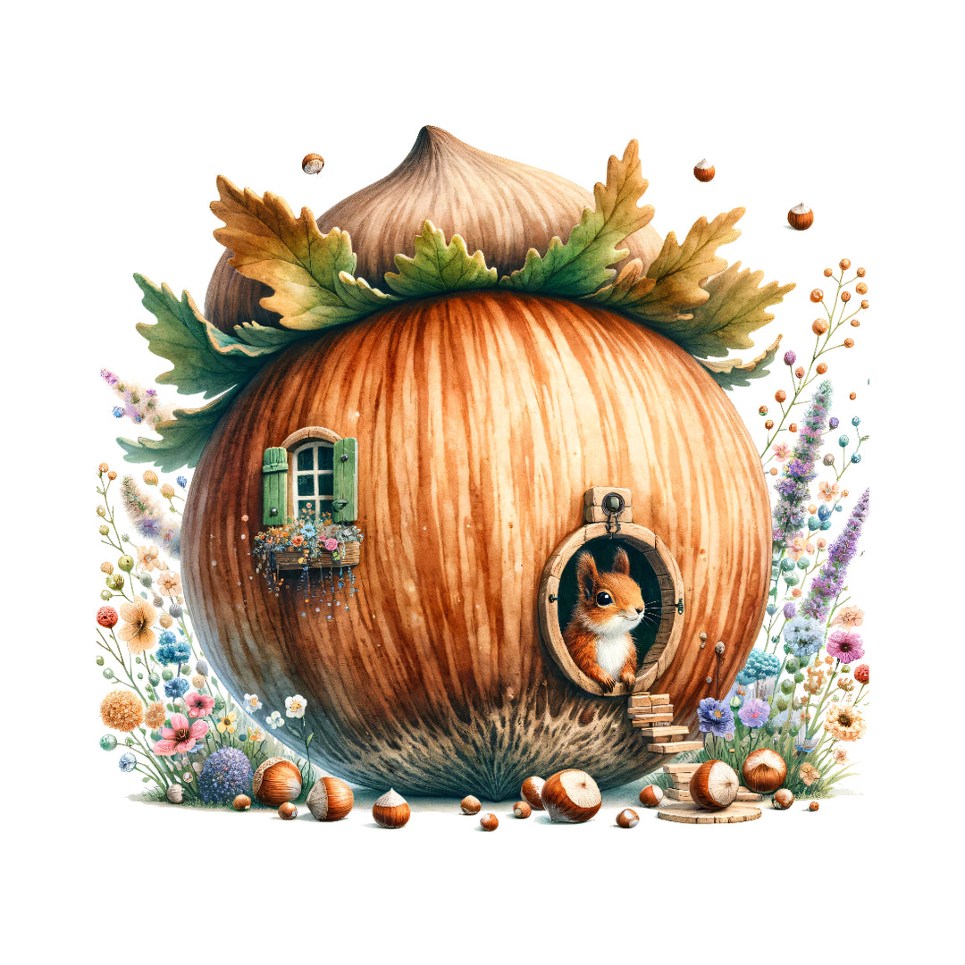 Counted Cross Stitch The Hazelnut House Digital Download Charlie's Official Store