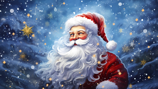 "Merry Christmas" From Santa Counted Cross Stitch Digital Download - Charlie's Diamond Painting