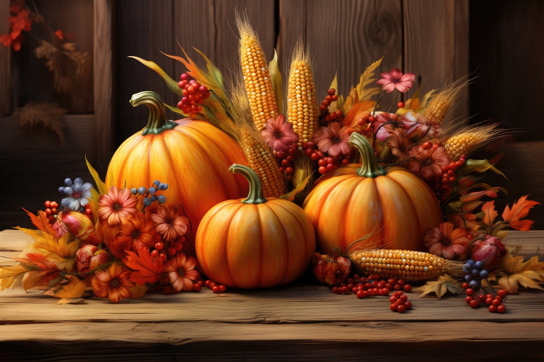 Autumn Bouquet Counted Cross-Stitch Digital Download - Charlie's Diamond Painting