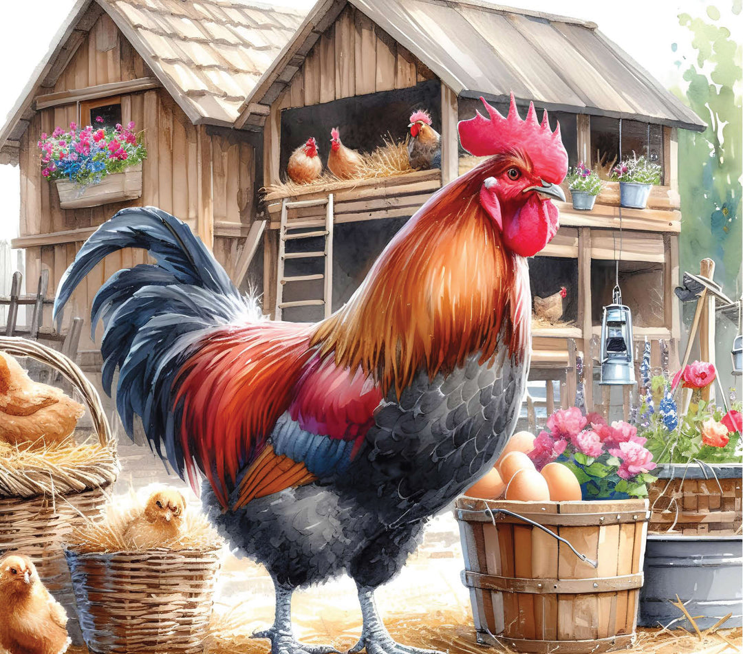 Diamond Painting Chicken Coop Full Drill Round & Square Full Coverage (Copy) Charlie's Official Store