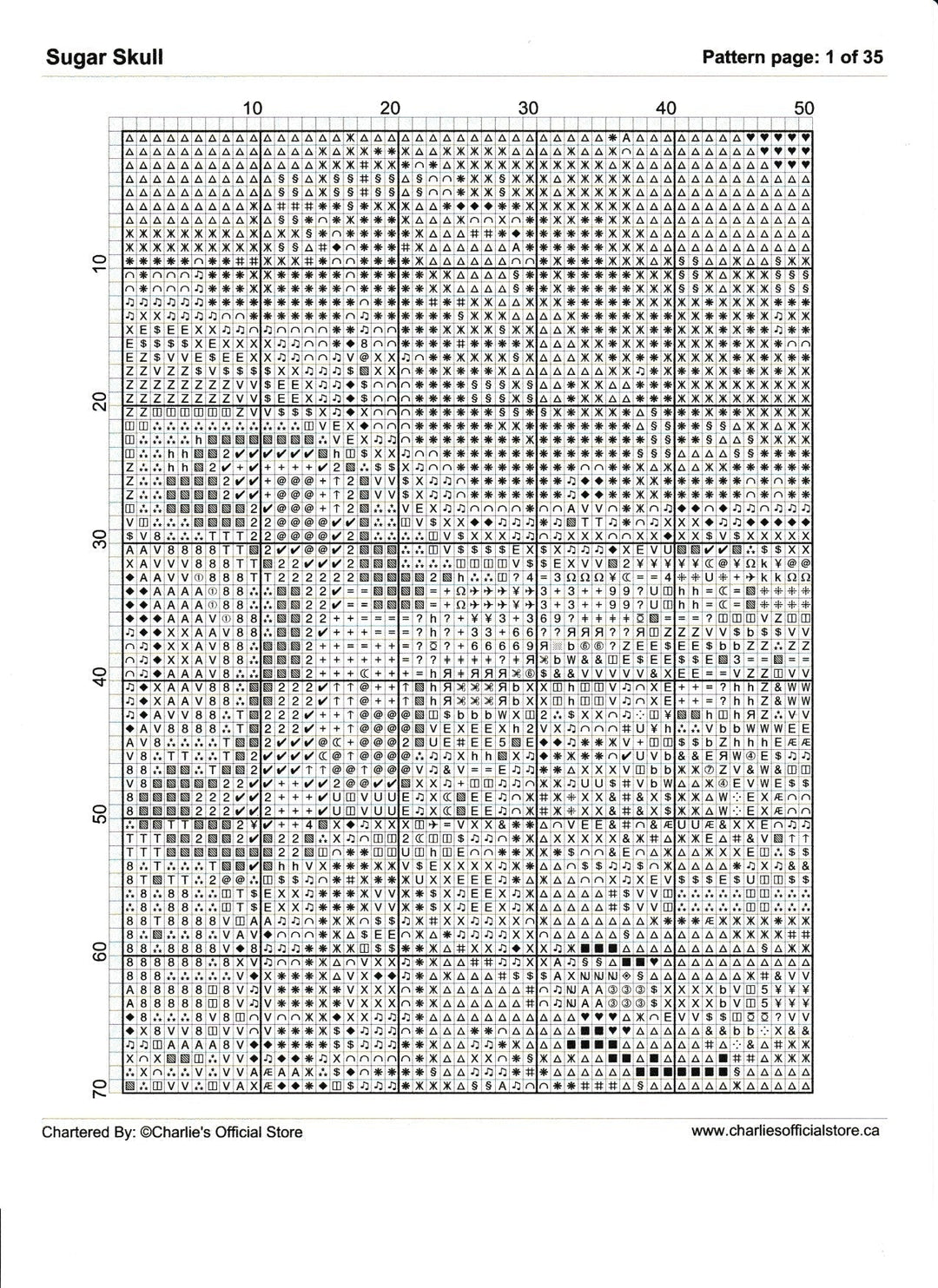 Counted Cross Stitch - Gingerbread Hot Cocoa Drink - Digital Download PDF File Charlie's Official Store