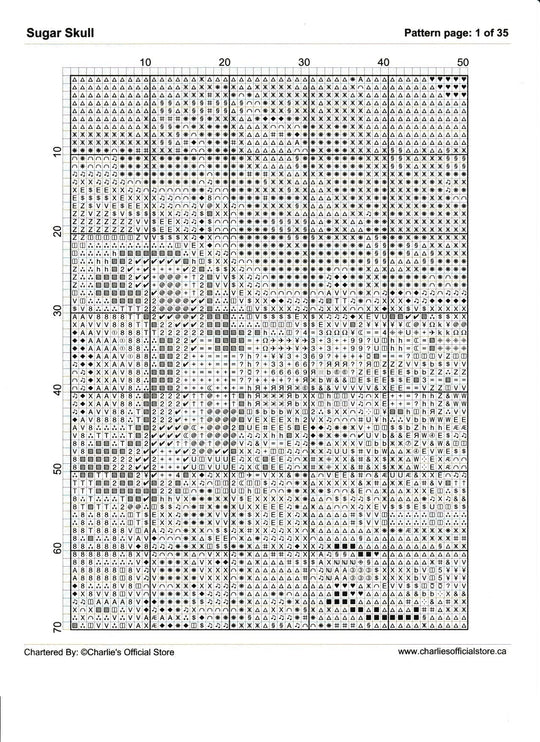 Counted Cross Stitch - Gingerbread Hot Cocoa Drink - Digital Download PDF File Charlie's Official Store