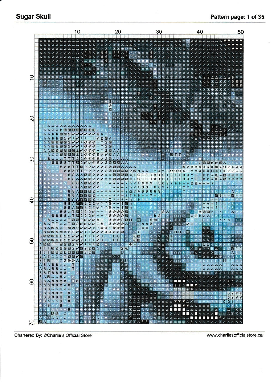 Counted Cross Stitch - Gingerbread Hot Cocoa Drink - Digital Download PDF File Charlie's Official Store