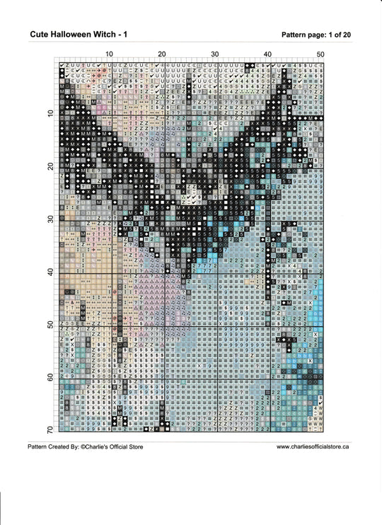 Counted Cross Stitch Visit From A Friend Full Coverage Digital Download PDF File Charlie's Official Store