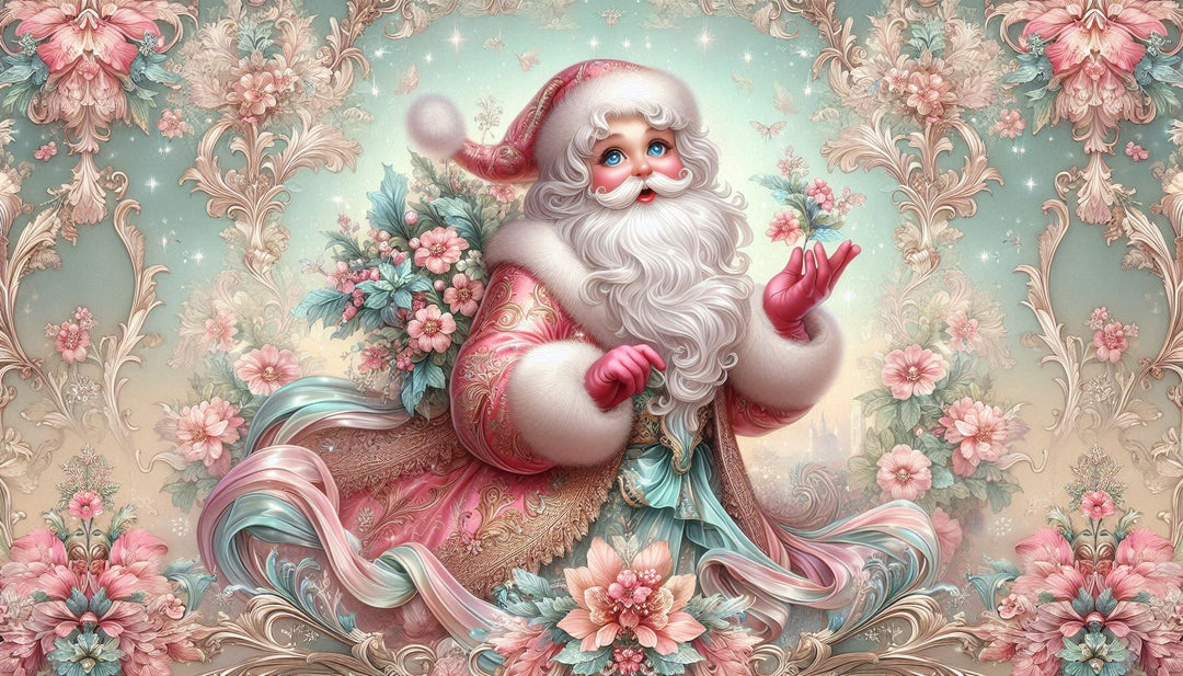 Diamond Painting Santa Claus #3 Round & Square Full Coverage Charlie's Official Store